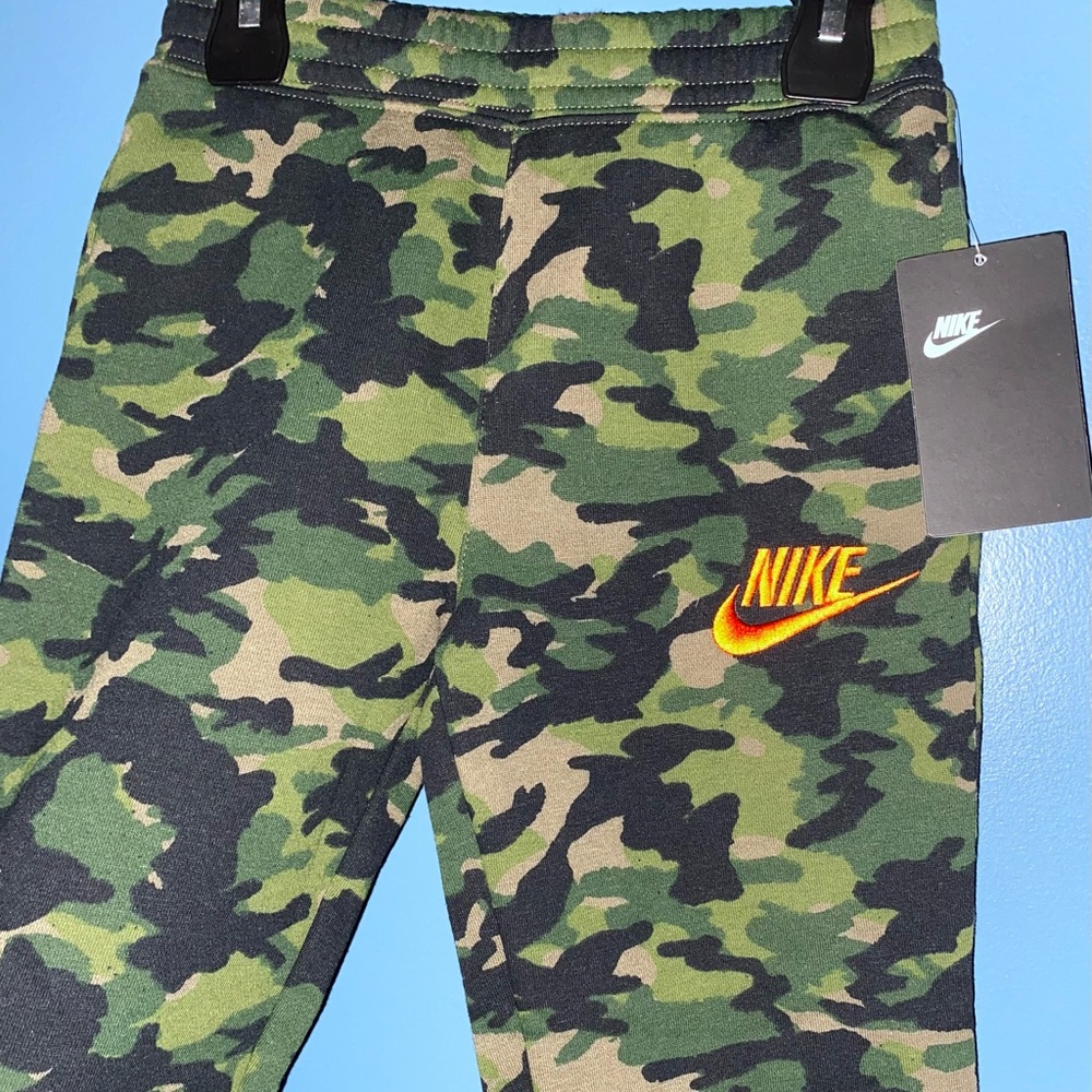 Nike Big Boy Jumpman Classics Camo Fleece Pants
